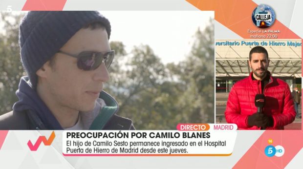 Preocupación por Camilo Blanes / Telecinco