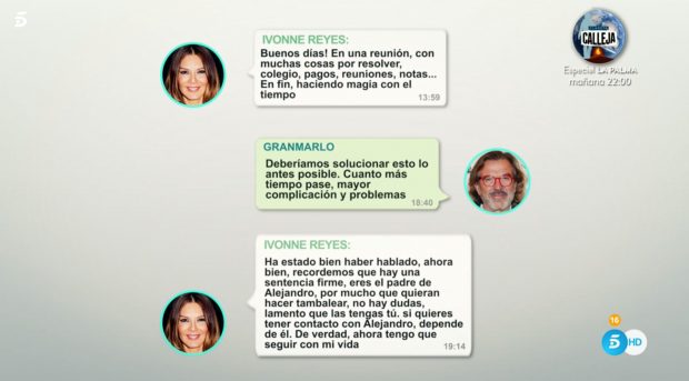 Conversación entre Pepe Navarro e Ivonne Reyes / Telecinco