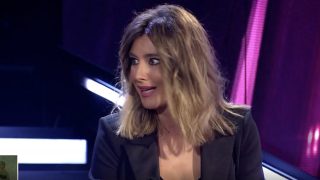 Sandra Barneda en el plató / Mediaset