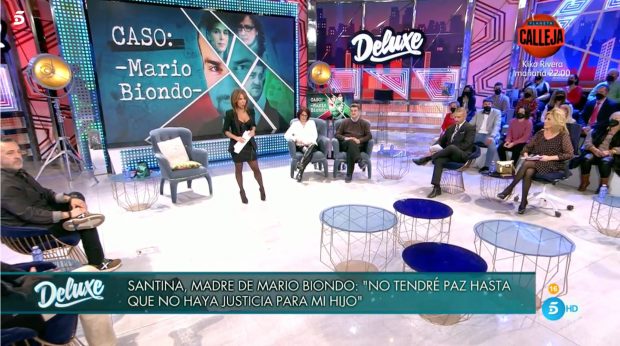 Plató de 'Sábado Deluxe' / Telecinco