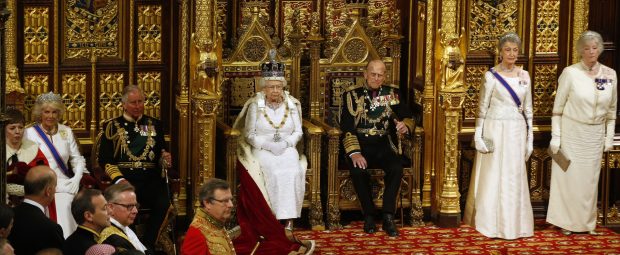 La reina Isabel en la apertura del Parlamento / Gtres