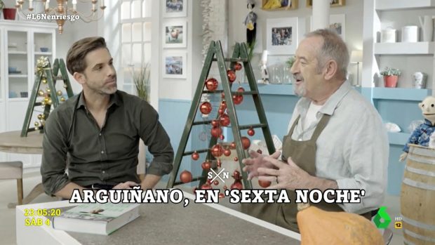 Karlos Arguiñano entrevistado en 'LaSexta Noche' / La Sexta
