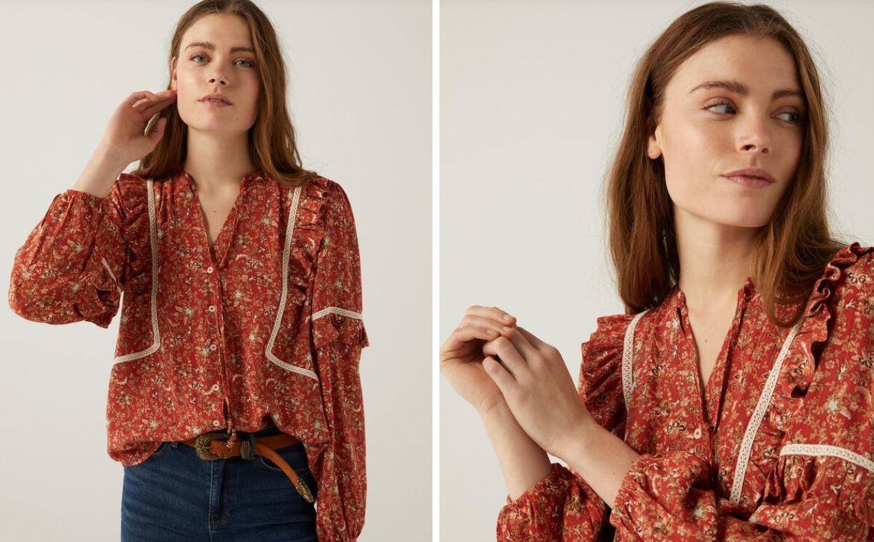 La blusa más rebajada de Fifty Outlet a la que no podrás resistirte