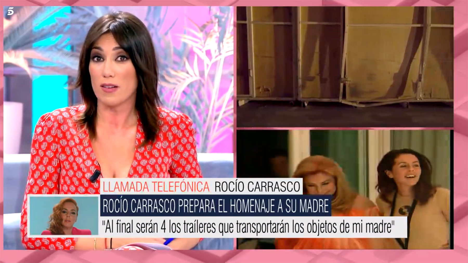 Rocío Carrasco durante su intervención en El programa de Ana Rosa / Gtres