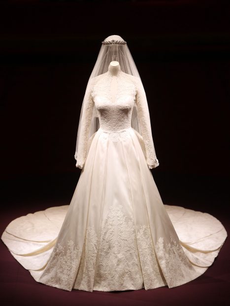 Vestido de novia de Kate Middleton / Gtres