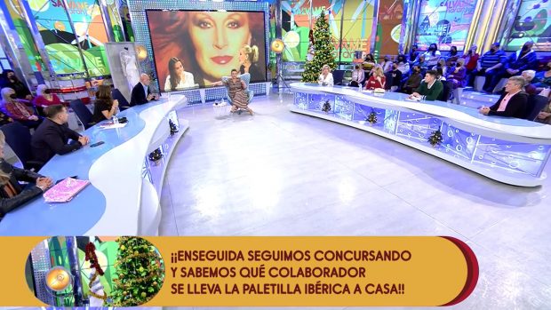 Carlota Corredera en Sálvame / Telecinco