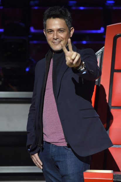 Alejandro Sanz como 'coach' de La Voz / Gtres