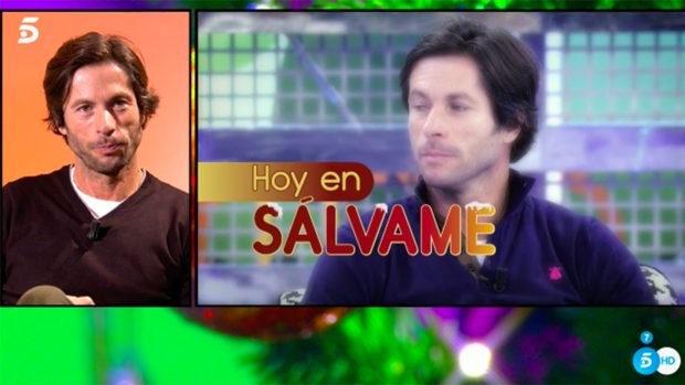 José Antonio Canales en 'Sálvame'./Telecinco