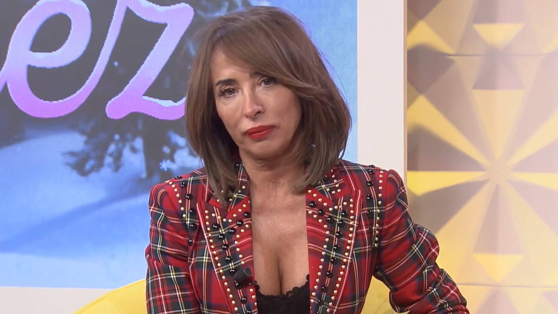 María Patiño en Socialité / Telecinco
