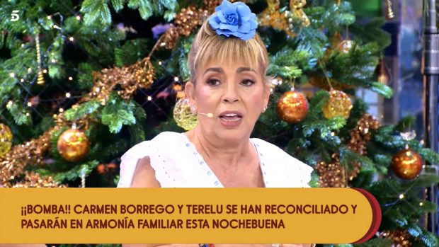 Carmen Borrego en 'Sálvame' / Telecinco