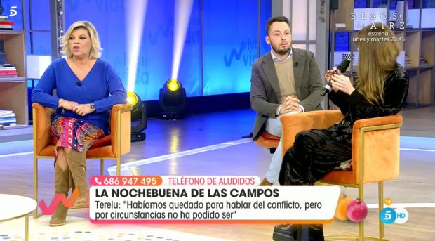 Terelu Campos y Alejandra Rubio en 'Viva la vida' / Telecinco