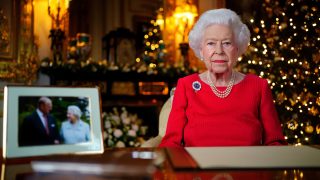La Reina Isabel dando el discurso de Navidad. / Gtres