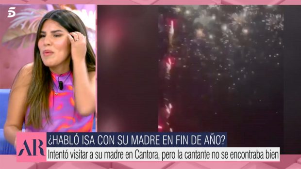 Isa Pantoja en 'El programa de Ana Rosa'./Telecinco