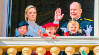 Charlene de Mónaco, Alberto II y sus hijos. / Gtres