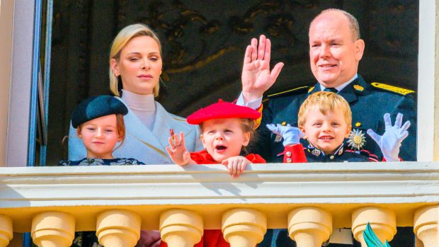 Charlene de Mónaco, Alberto II y sus hijos / Gtres