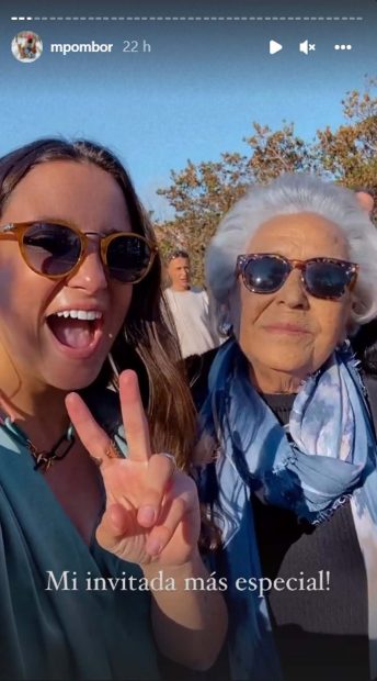 Marta Pombo y su abuela / Instagram