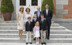 La familia Urdangarin de Borbón al completo junto a los Reyes Eméritos / GTRES