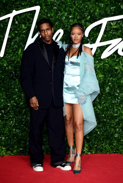 Rihanna y Asap Rocky, en un evento./Gtres