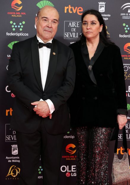 Antonio Resines y Ana Pérez Lorente, en un evento./Gtres