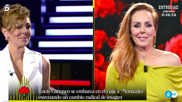El gran cambio de Rocío Carrasco./Telecinco