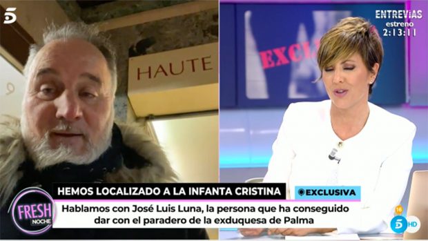 José Luis Luna fue el testigo que vio a la Infanta./Telecinco