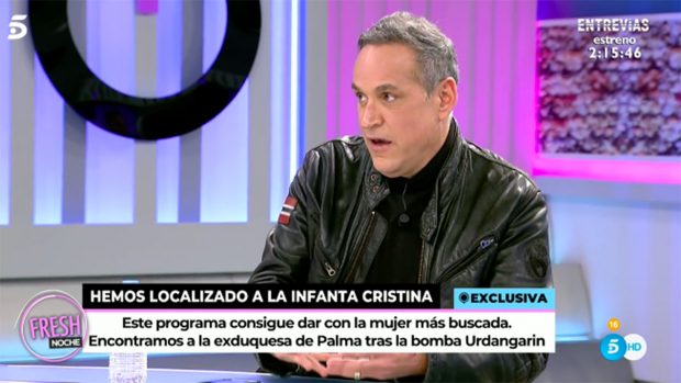 Aurelio Manzano en 'Ya son las 8'./Telecinco