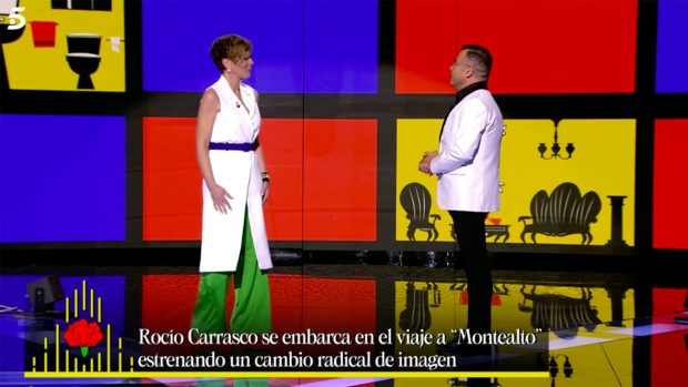 Rocío Carrasco en el especial a Rocío Jurado./Telecinco