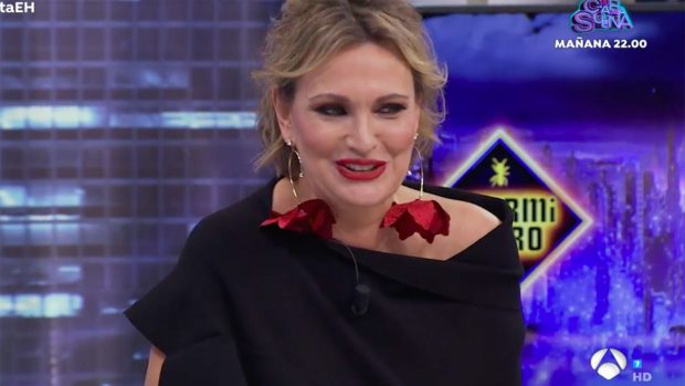 Ainhoa Arteta en 'El hormiguero'./Antena 3