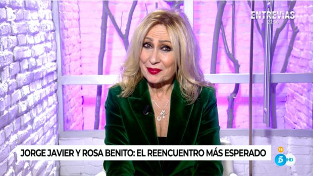 Rosa Benito en 'Ya son las 8'./Telecinco