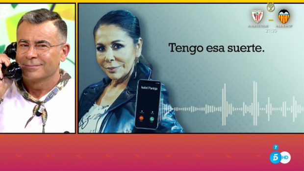 Isabel Pantoja ha hablado con 'Sálvame'./Telecinco