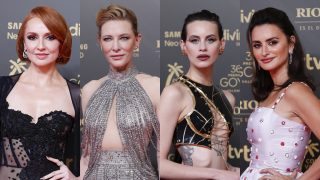 Cristina Castaño, Cate Blanchett, Milena Smit y Penélope Cruz en los Premios Goya 2022 / Gtres