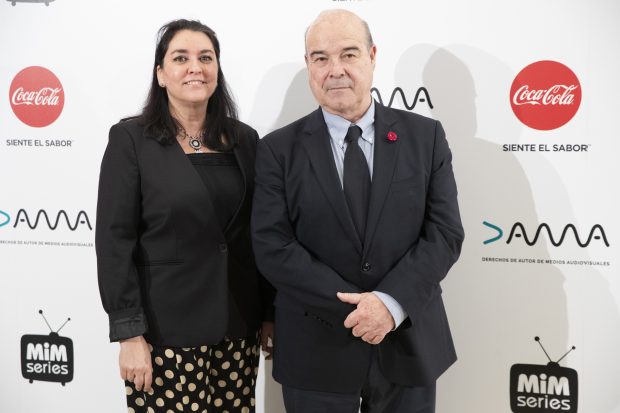 Antonio Resines y Ana Pérez-Lorente en un photocall / Gtres