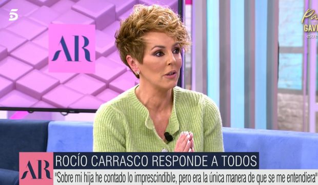 Rocío Carrasco en 'El Programa de Ana Rosa'./ Telecinco