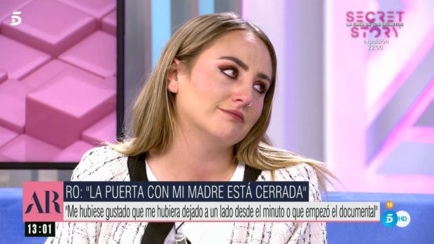 Rocío Flores en 'El Programa de Ana Rosa' / Telecinco