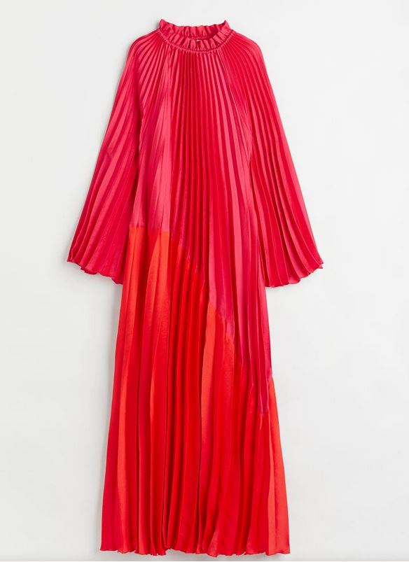 El vestido plisado de H&M que falta en el armario de Nagore Robles