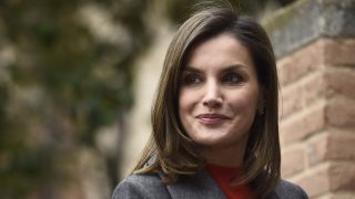 La Reina Letizia en una reunión de FEDER. / Gtres