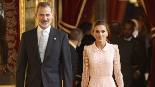 Los Reyes en el Palacio Real. / Gtres