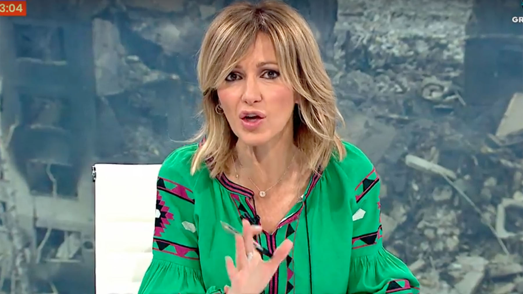 Susanna Griso in 'Public Mirror' / Antena 3