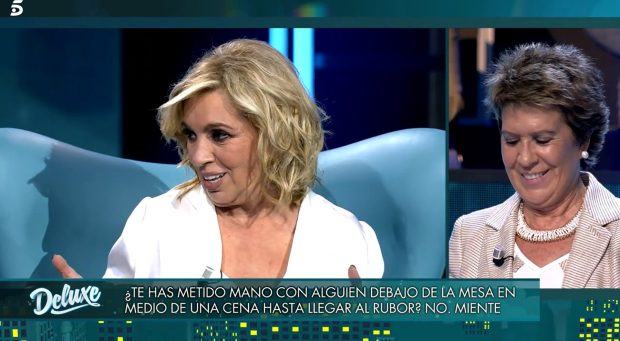 Carmen Borrego en 'Deluxe' / Telecinco