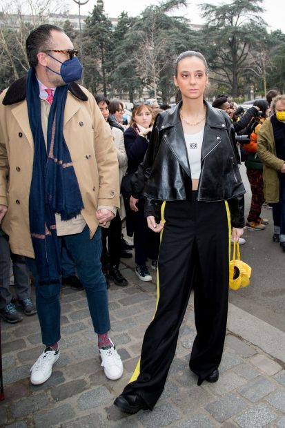 Victoria Federica y Jaime de Marichalar en la semana de la moda de París./Gtres