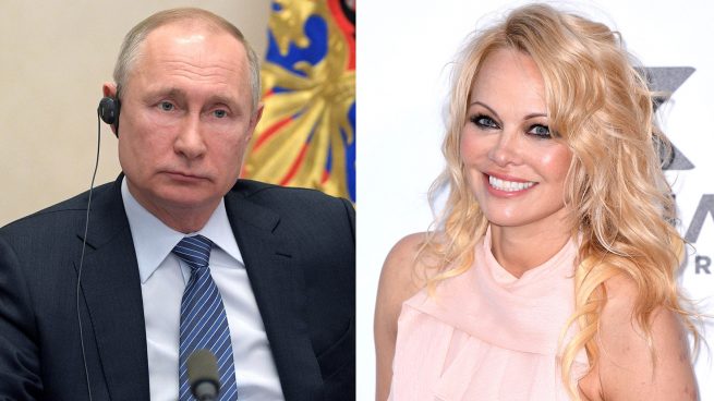 Pamela Anderson Putin