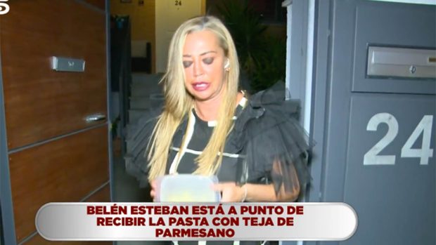 Belén Esteban durante el confinamiento./Telecinco