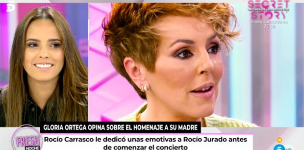 Gloria Camila hace nuevas declaraciones./Telecinco