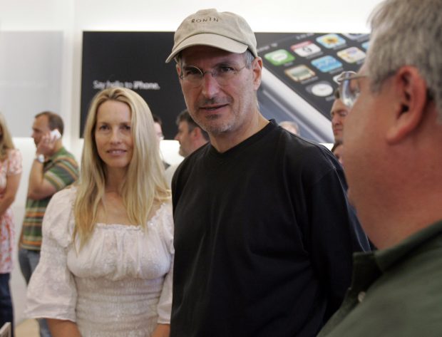 Steve Jobs con su mujer, Laurene Powell / Gtres