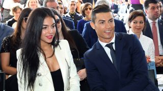 Cristiano Ronaldo junto a Georgina Rodríguez. / Gtres