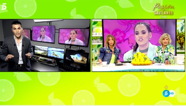 Kiko Jiménez en 'Sálvame Lemon Tea'./Telecinco