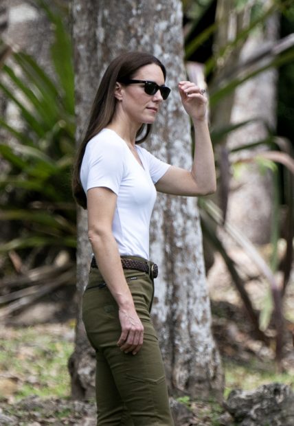 Kate Middleton en la selva con un look muy cómodo./Gtres