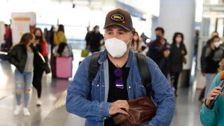 Kiko Rivera con mascarilla. /Gtres
