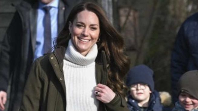 El look royal de Kate Middleton low cost para una excursión