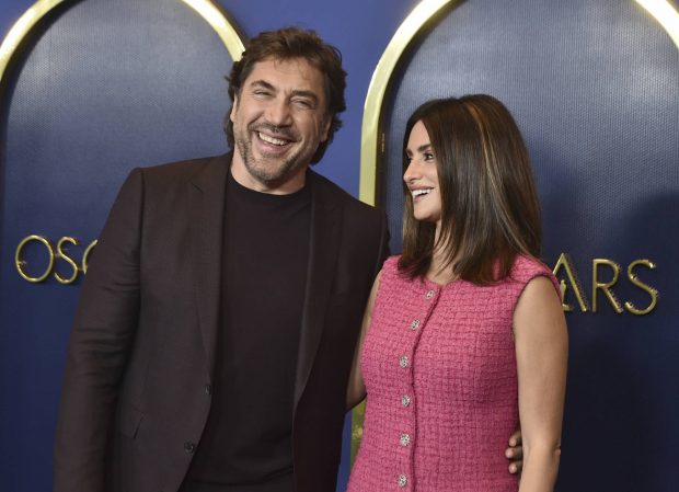 Penélope Cruz y Javier Bardem en una reunión de nominados de los Premios Oscar / Gtres